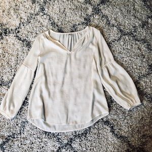 Cream blouse